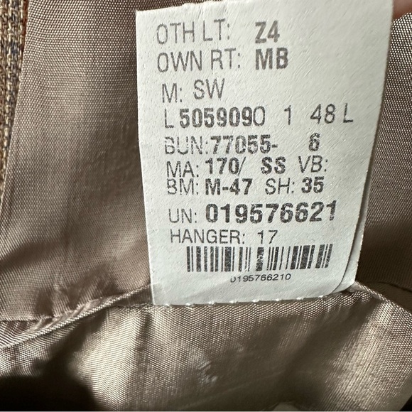 RALPH LAUREN Mens Blazer Sport Coat Casual Jacket Size 48L Wool Silk Suit - Picture 8 of 16